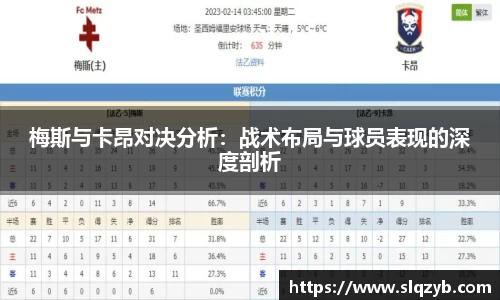 梅斯与卡昂对决分析：战术布局与球员表现的深度剖析